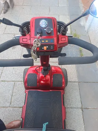 Libercar Urban Scooter Eléctrica Roja.Con garantía