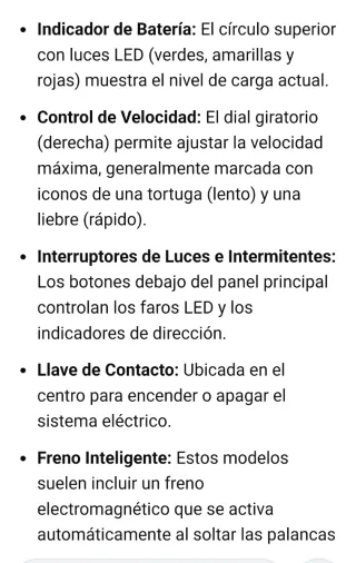 Libercar Urban Scooter Eléctrica Roja.Con garantía