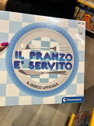 Gioco da tavolo Il pranzo è servito Clementoni