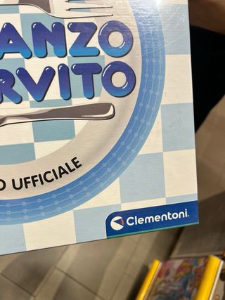 Gioco da tavolo Il pranzo è servito Clementoni