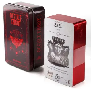 Cartas Tarot Oculto Caja Metálica