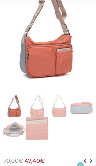 Bolso bandolera Abbacino naranja