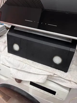 Campana Extractora Beko Negra y Plateada venta per