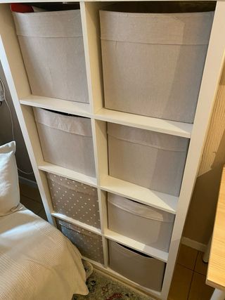 Estantería kallax, blanca, ikea