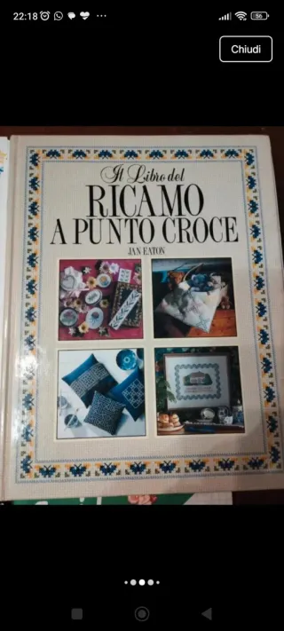 Riviste libri di ricamo punto croce