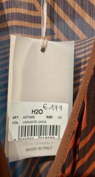 Abito donna H20 Italia fantasia geometrica