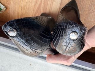 Zapatos Michael Kors Negros Tacón