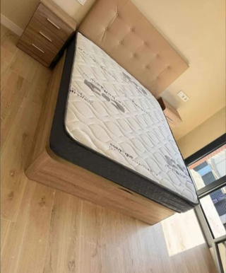 Letto a Soppalco Elegante con Testiera - Disponibile con Materassi di Varie Densità