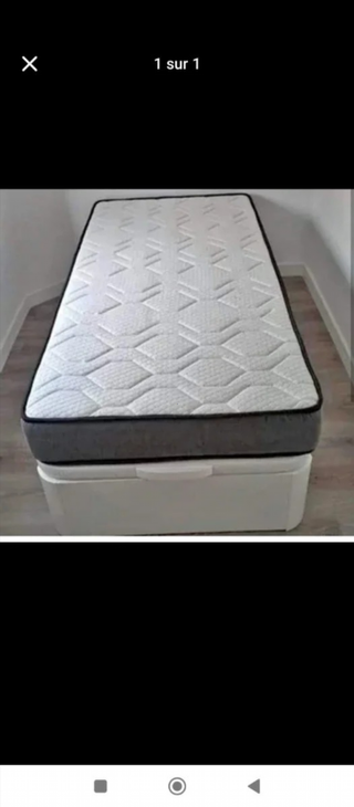 Letto a Soppalco Elegante con Testiera - Disponibile con Materassi di Varie Densità