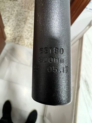 Manubrio MTB Nero per Bicicletta