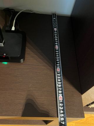 Mueble TV madera y plástico