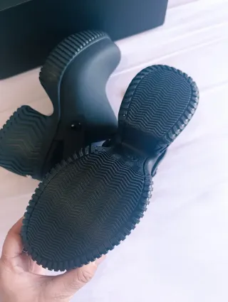 Zuecos Sorel Negros tacón grueso nr 38