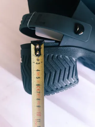 Zuecos Sorel Negros tacón grueso nr 38