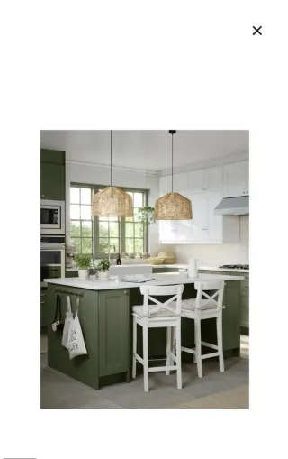 Taburete alto blanco Ikea