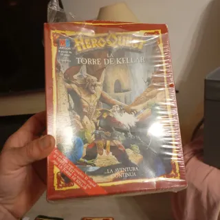 HERO QUEST y SPACE CRUSSADE lote cajas.