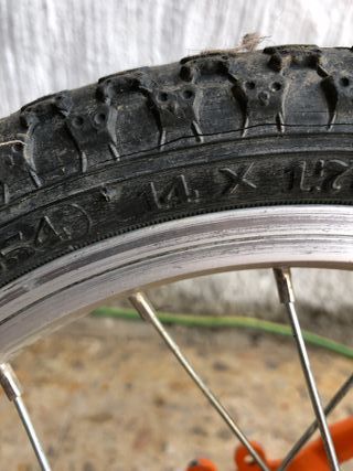 Bicicleta niños 14'