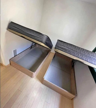 Letto a Soppalco Elegante con Testiera - Disponibile con Materassi di Diverse Densità