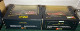 Set Bburago 1:18 Bugatti EB110 & Ferrari 250
