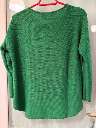 Jersey verde de entretiempo