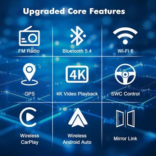 Radio Android 14 Ford Focus 2004-2011 9