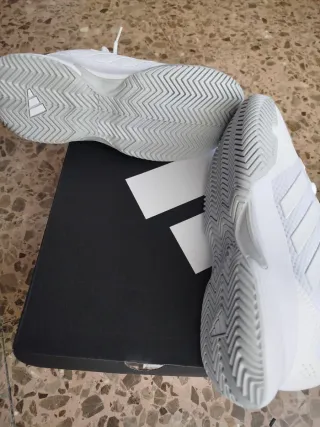 Zapatillas Adidas Gamecourt 2 W Gris/Blanco