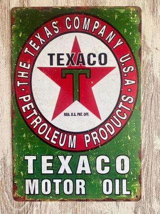 (498) Cartel Texaco Motor Oil