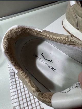 Voile Blanche Zapatillas Piel Beige Talla 40