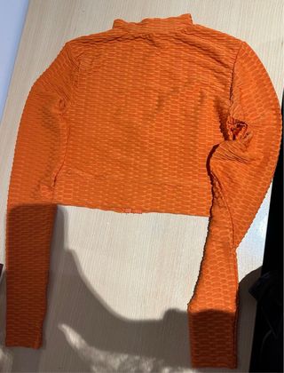 Chaqueta deportiva naranja NewYorker Talla S