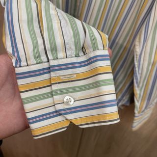 Camisa Tommy Hilfiger Rayas Multicolor Algodón