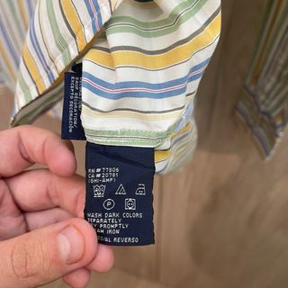 Camisa Tommy Hilfiger Rayas Multicolor Algodón