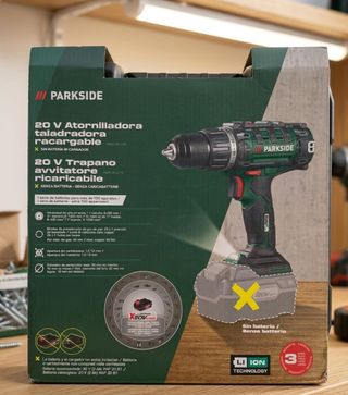 Parkside 20V Taladro Atornillador Sin Batería