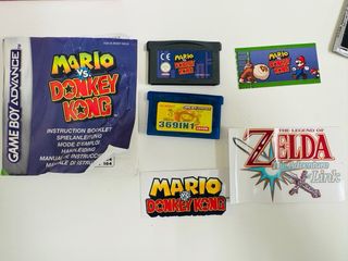 Game Boy Advance SP Mario vs Donkey Kong Ed. Limit