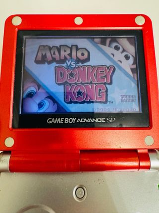 Game Boy Advance SP Mario vs Donkey Kong Ed. Limit