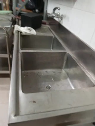 Fregadero Acero Inox 300cm