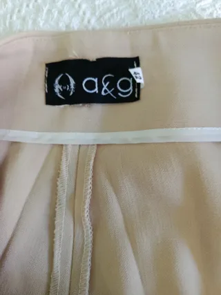 Pantalón de vestir A&G beige
