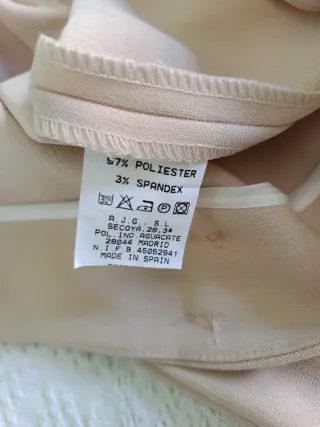 Pantalón de vestir A&G beige
