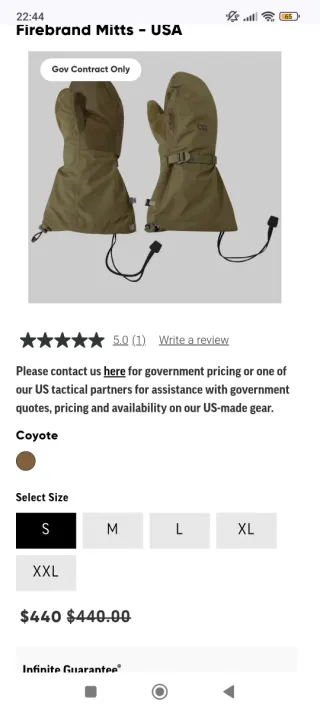 Guantes Outdoor Research Frío Extremo