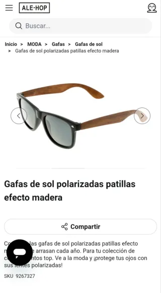 Gafas de sol polarizadas ALE-HOP