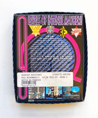 MIDNIGHT RESISTENCE AMSTRAD  OCEAN SPECTRUM