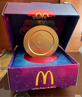 Moneda Super Mario McDonald's