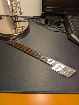 Scritta Logo Scirocco GT