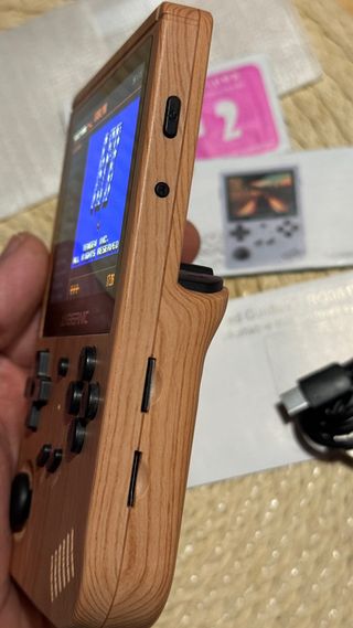 Consola Portátil ANBERNIC RG351V Madera