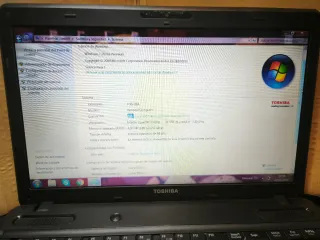 Portátil Toshiba Satellite C660 Negro