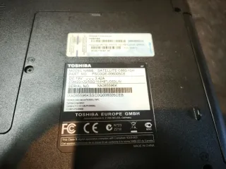 Portátil Toshiba Satellite C660 Negro