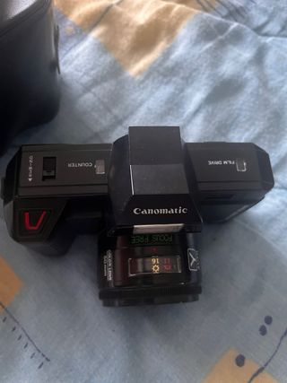 Funda Canomatic + cámara Canon