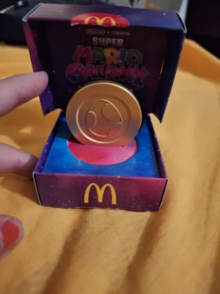 Moneda Super Mario Galaxy Huevo Nintendo