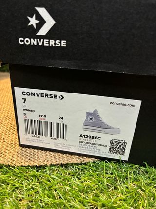 Converse Chuck Taylor Talla 37.5 Gris