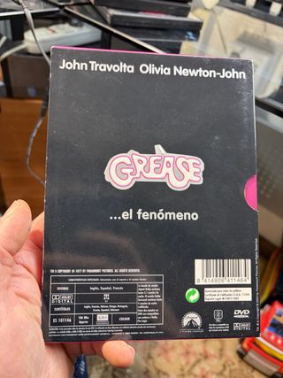 Película Grease Blu-ray (Español)