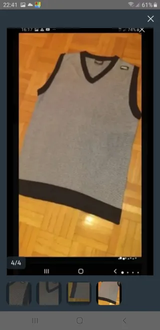 Chaleco Brox Sister Unisex Rayas