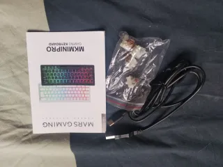 Teclado mkminipro RGB Negro Multicolor